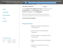 Tablet Screenshot of dr-murena-schmidt.de